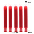 5pcs Ink Red
