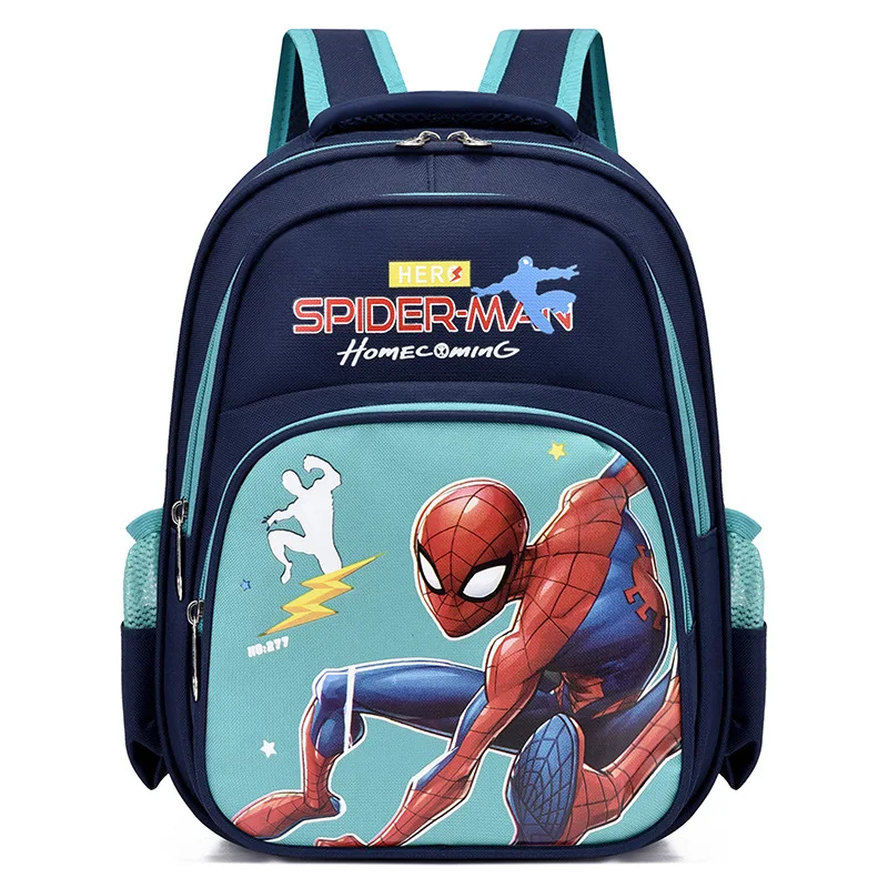 Disney New Frozen Marvel School Bags For Boys Girls Primary Student Shoulder Orthopedic Backpack Spider Man Elsa Anna Mochilas