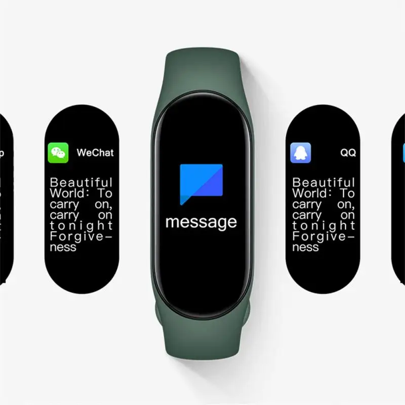 Mi Band 8 스마트 팔찌 심박수 혈액 산소 스포츠 시계 방수 전자 팔찌 피트니스