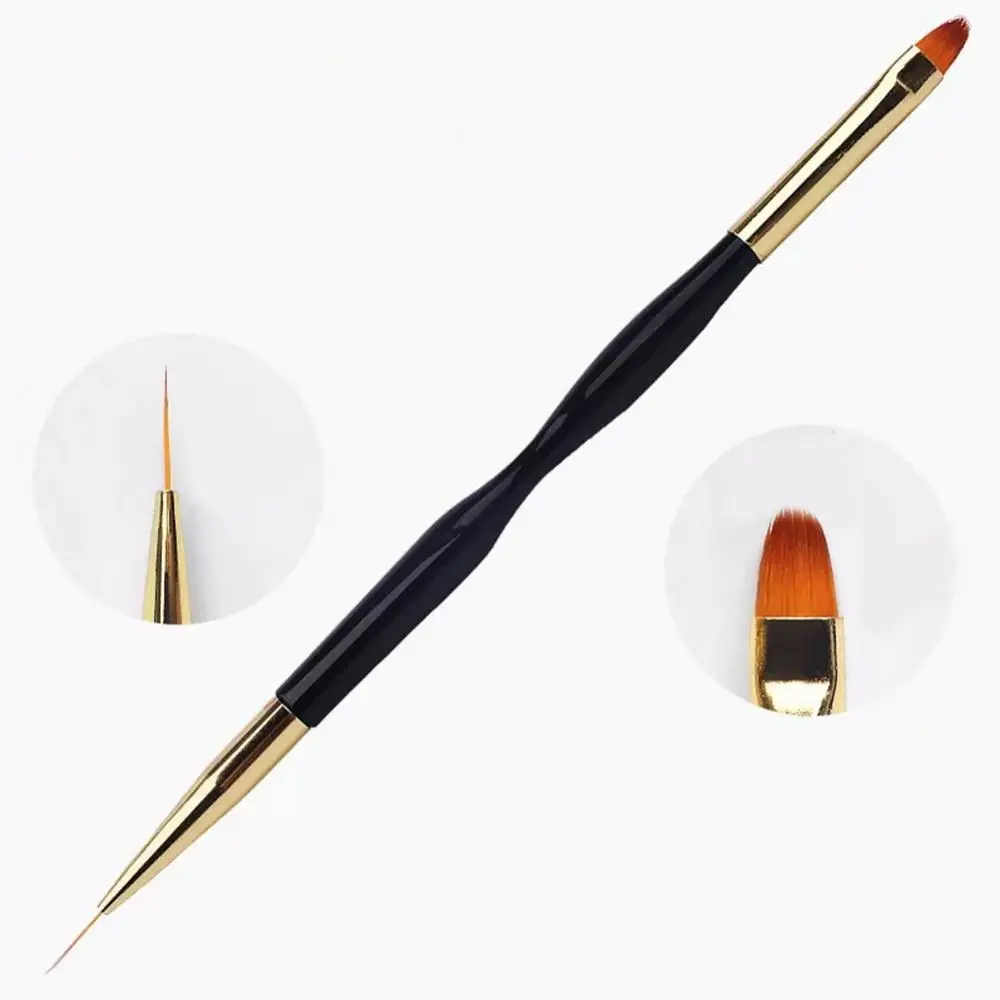 Acrylic French Stripe Nail Art Liner Brush Set