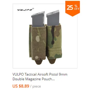 Description Picture 3 of itemVULPO Tactical Pistol Gun Holster Right Hand Hunting Airsoft Glock Beretta Handgun Pouch Case Molle Waist Holsters