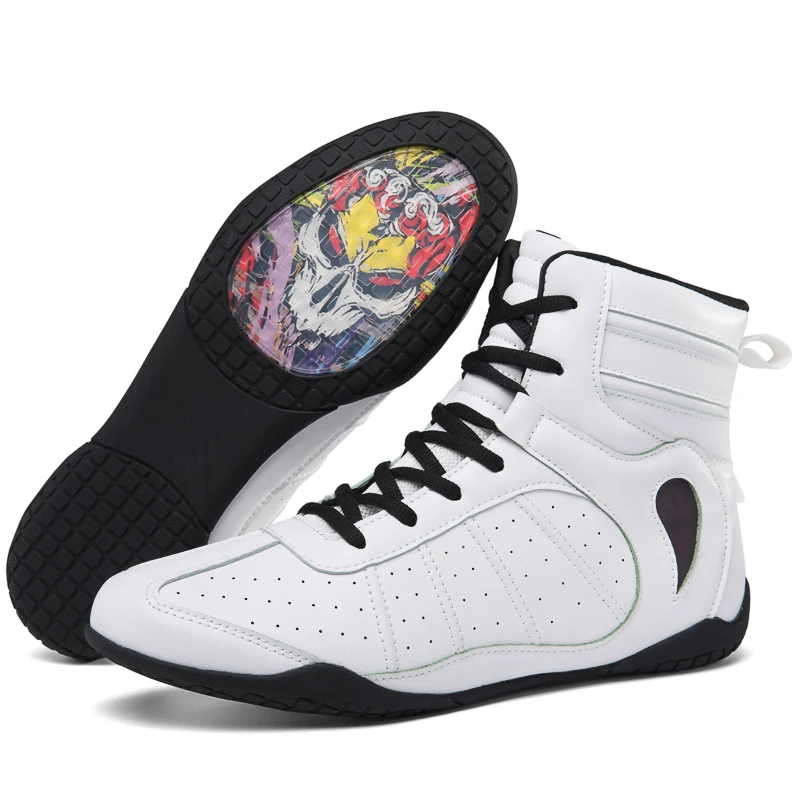 Men Wrestling Shoes Comfortable Training Gym Boxing Boots Unisex Sports Fighting Sneakers Professional Wrestling Boots