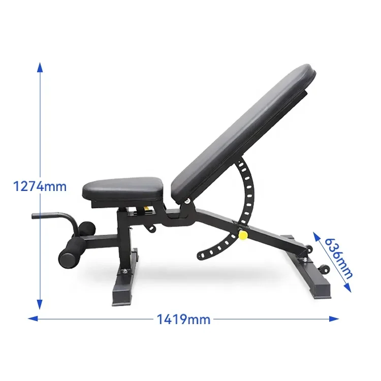 Multifunction Strength Home Commercial Training Adjustable Weight Fitness Sit Up Bench