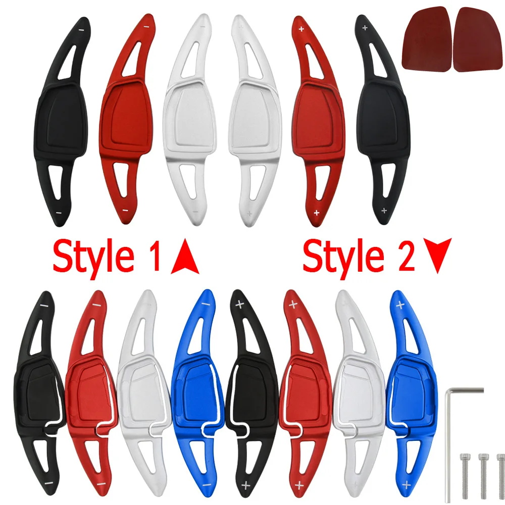 Paddle Cambio In Fibra Di Carbonio Per Audi RS7 RS6 RS5 RS4 RS3 E-tron GT 2022-2025 - Adesivo, Senza Foratura
