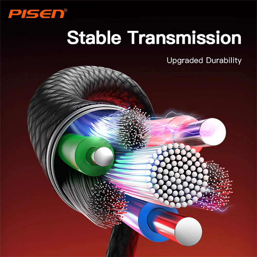 PISEN Cable Fast Charging iPhone