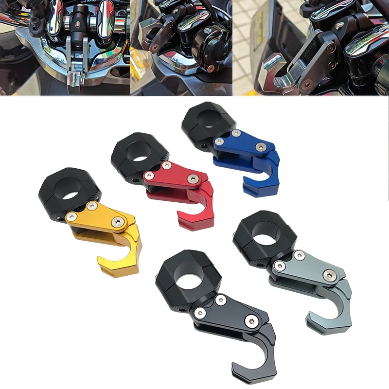 

Aluminum Alloy Storage Bag Holder Motorcycle Bike bicycle Hook Carry Easy Install Helmet Claw Hook Luggage Bag Hanger