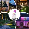 Christmas Snowman Solar Stake Lights Solar Powered Snowman Lights Waterproof Solar Christmas Decorations Outdoor Christmas For 4