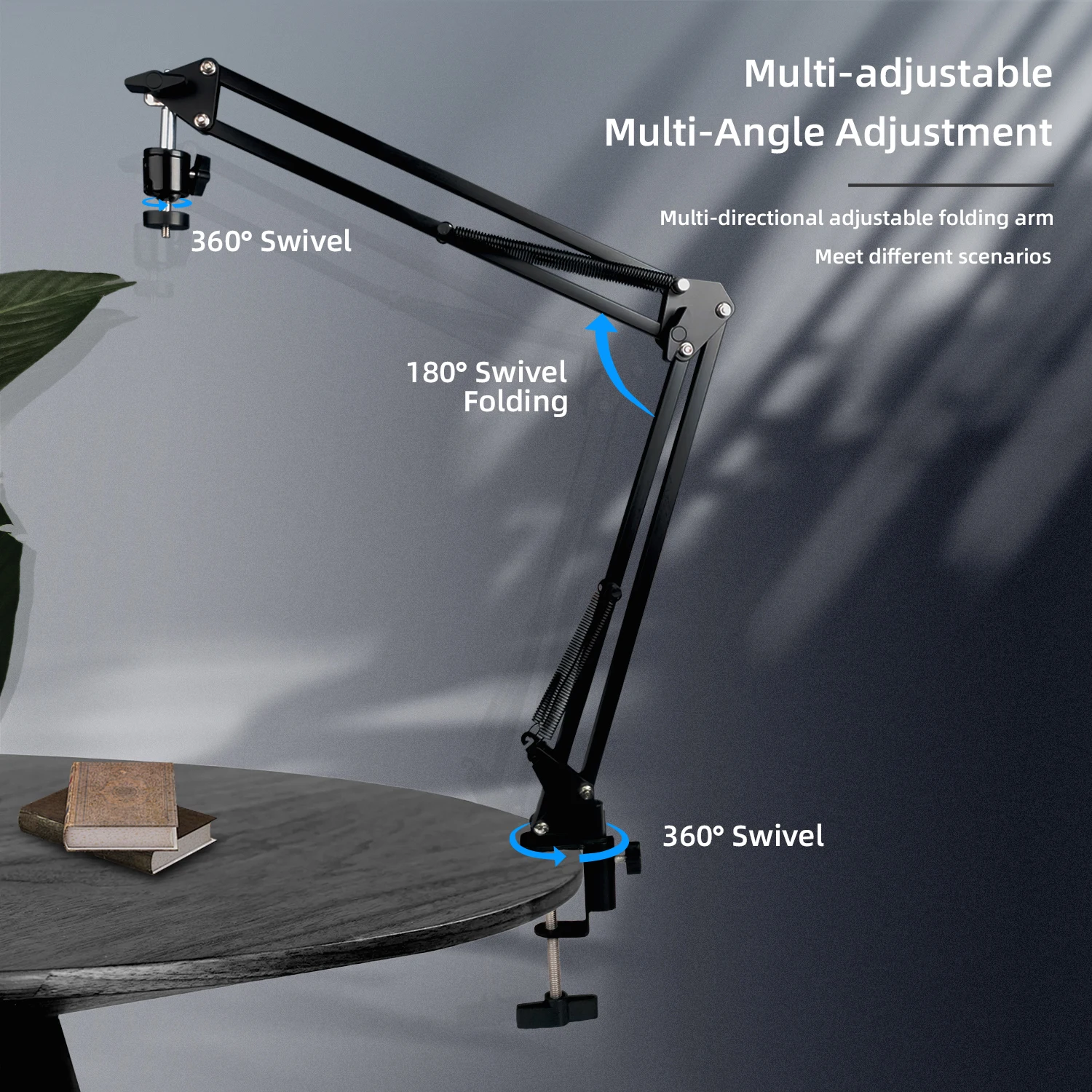48MP 4K 1080P HDMI USB Industrial Video Digital Microscope Camera 150X Zoom C Mount Lens Cantilever stand For Repair Soldering 6