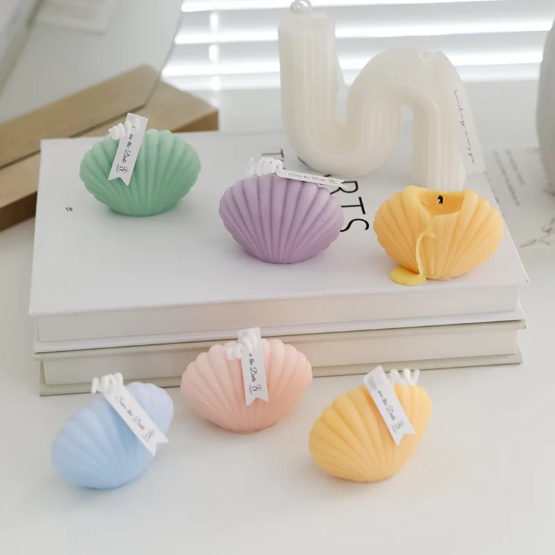 Small Shell Aromatherapy Candles 2