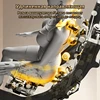 LEK AI Voice Control Electric Full Body Massage Chair Stretching Shiatsu Massage Chair Sofa with Calf Roller Massage 3