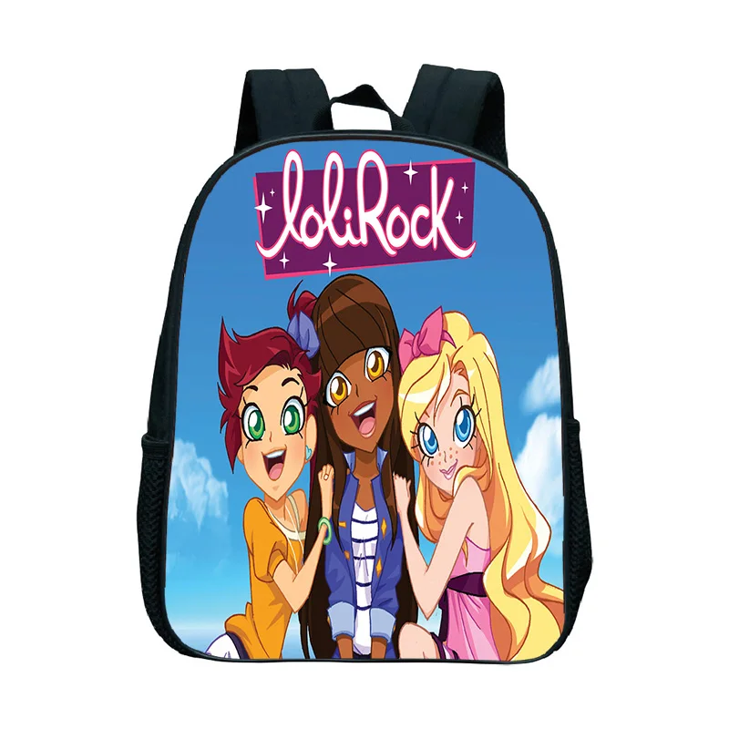 

Веселый рюкзак LoliRock для мальчиков и девочек, женский рюкзак для путешествий, школьный портфель для детского сада, милые подарки на день рождения, модный рюкзак