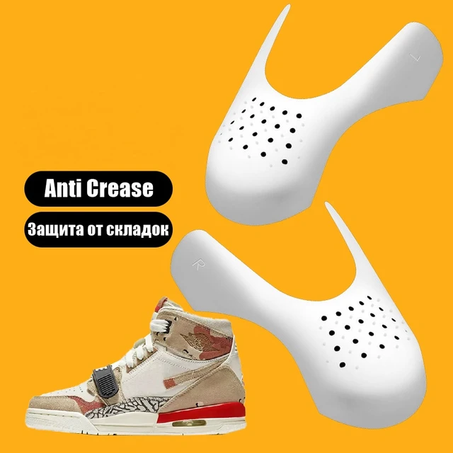 Protector de zapatillas de deporte antiarrugas, protector de cabeza, 1 par  - AliExpress