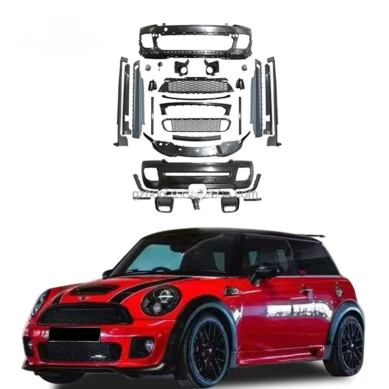 

R55 R56 R57 R58 Car bumpers For 2006+ mini facelift JCW bodykit