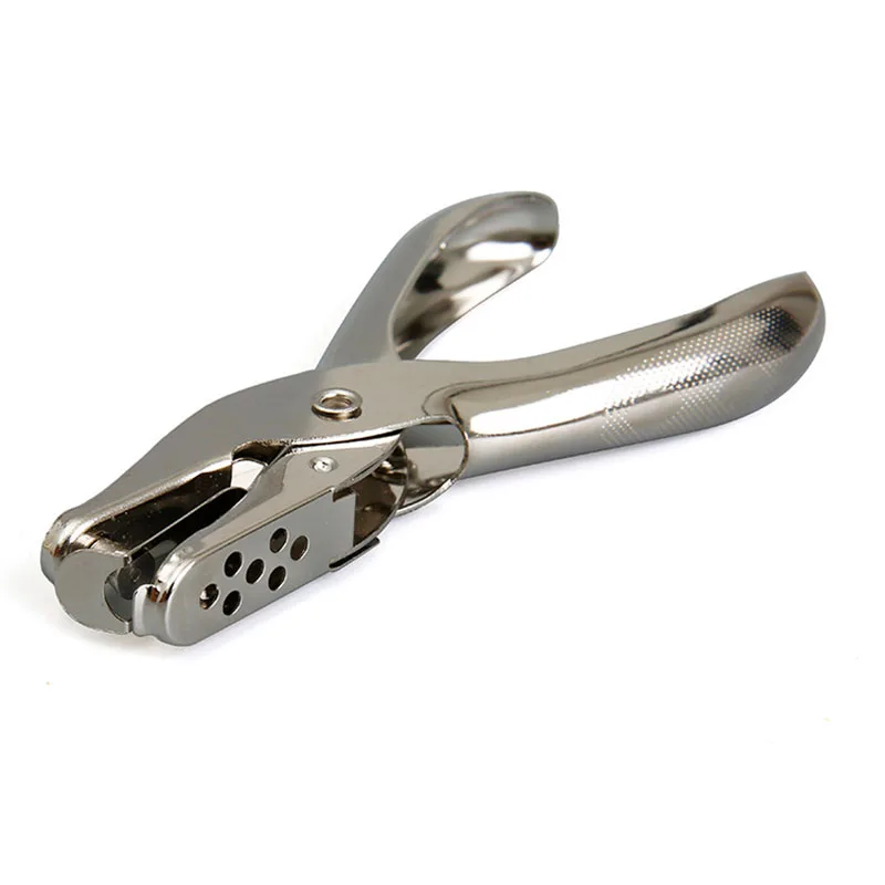 Metal Paper Punch Circle Single Hole Punches 3/6mm Pore Diameter Cutter Tools Puncher Hand Paper Scrapbooking Border Punches