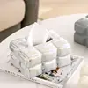 Luxury Chocolate Tissue Box Cover Ceramics Tissue Box High-grade Home Creative Napkins Tissue Holder Livingroom Table Decoration 1