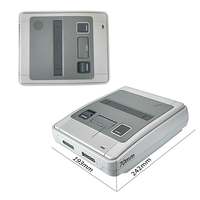 16 BIT Super Retro Video Game Console HD For Super SNES Built-in 518 Games 2.4G Wireless Controller