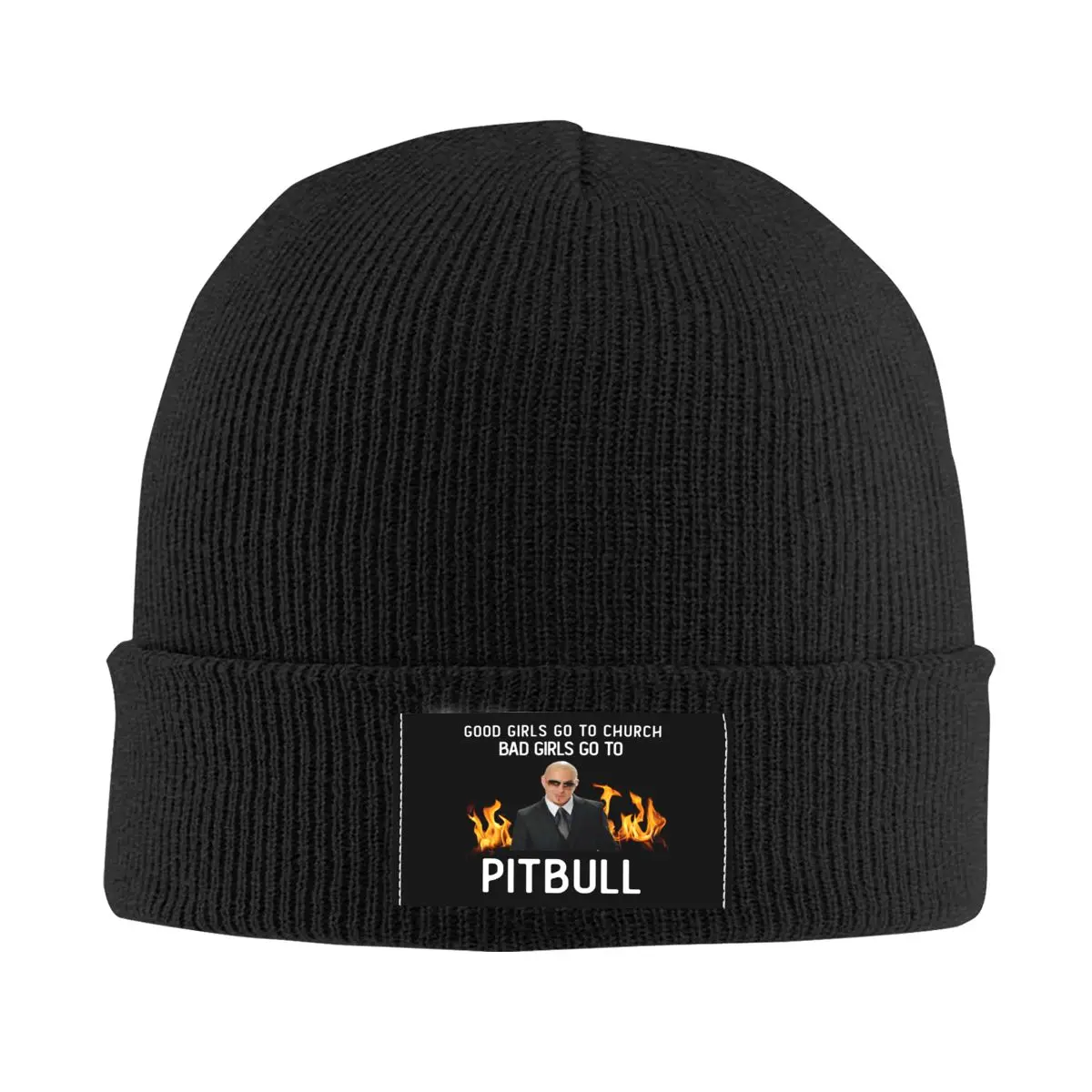 

Good Girl Go To Church Mr. Worldwide Beanie Cap Unisex Winter Warm Bonnet Homme Knitting Hats Street Ski Skullies Beanies Hat