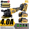 BABEQ 125mm M14 Brushless Electric Angle Grinder 3 Speeds Cordless Grinder Cutting Woodworking Power Tool with Grinding Disc Set 1