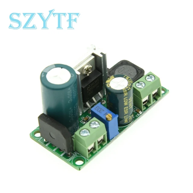 Low-voltage AC-DC Step-down Power Module DC-DC Adjustable Voltage Regulator LM2596 Power Module