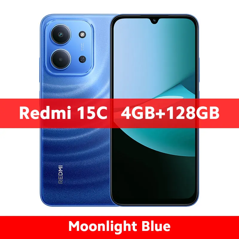 Xiaomi Redmi 15C Smartphone Global Version 6000mAh 6.9'' 120Hz