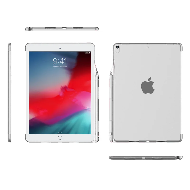 Premium Silicone iPad Case with Pencil Holder, 10.2 Inch