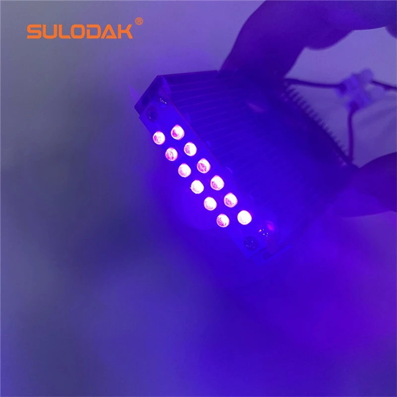 Fan Cooling LED UV curing lamp Epson 1390 L1800 printer modified UV LED curing lamp Experimental UVLED drying and