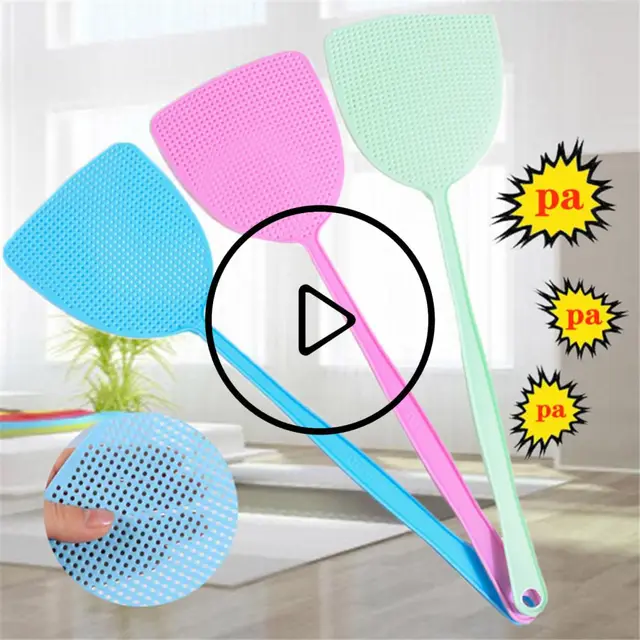 Műanyag Légy Swatter Beat Rovar Legyek Pat Anti Mosquito Shoot Fly Pest Control Prevent Szerszám Kártácsvezérlő Termékek