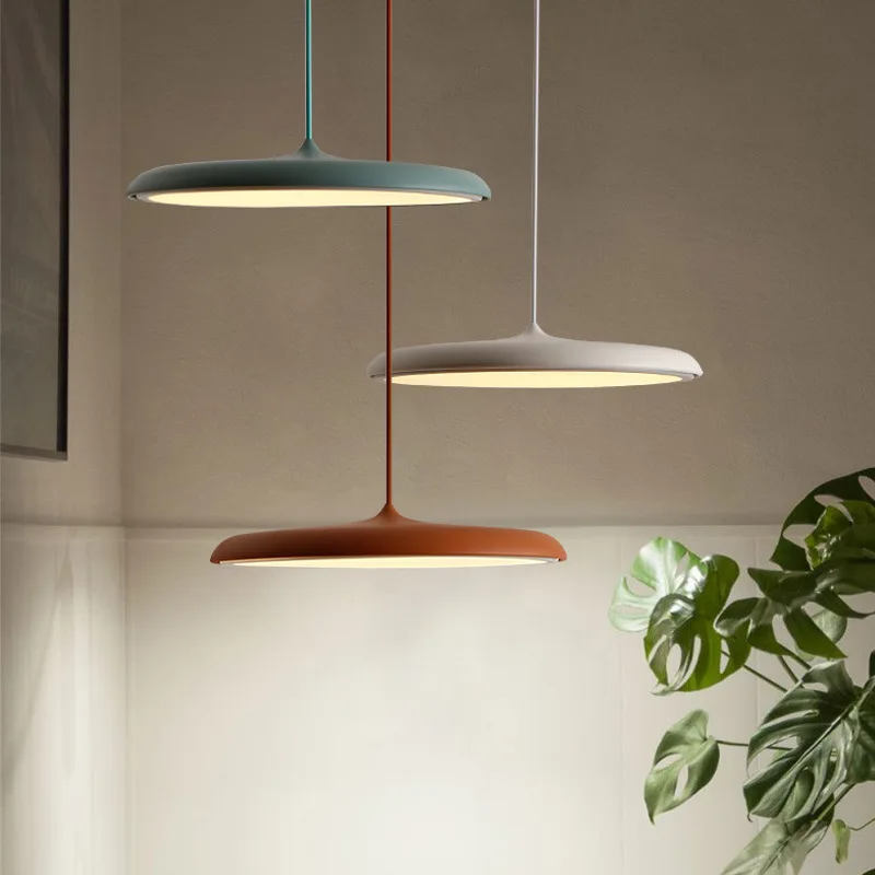 Modern Simple LED Pendant Lights Art Design UFO Round Pendant Light Suitable for Bedroom Hall Dining Room Study Lamp pendant lights,pendant lamp,chandelier lighting,vintage pendant lights