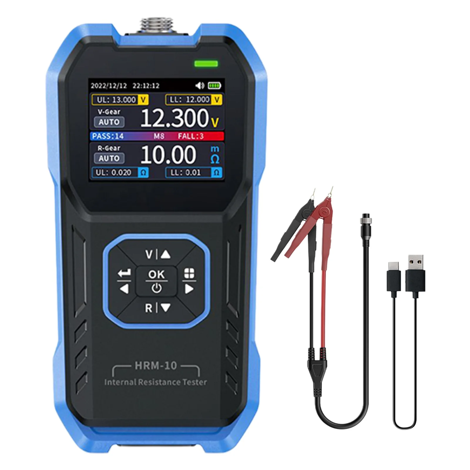

Improve Battery Performance with For FNIRSI Lithium Battery Internal Resistance Meter Full process Record & Analysis
