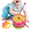 Children Hand Drumming Plastic Early Education Puzzle Musical Instrument Toys Parent-child Interaction Sound Cognition TMZ 6