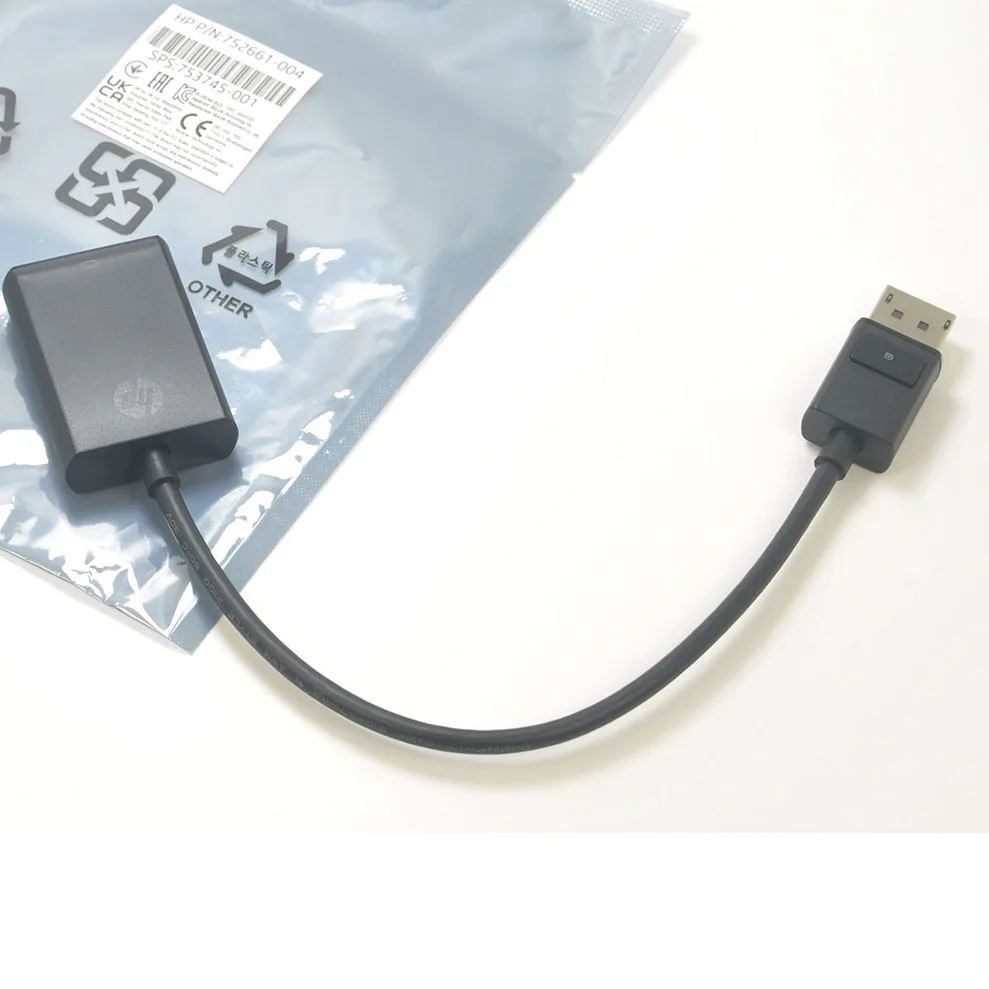 Cavo HP DisplayPort To DVI - Connettore Video Per Monitor E PC, 752660-001 / 753744-001 - Foto 7