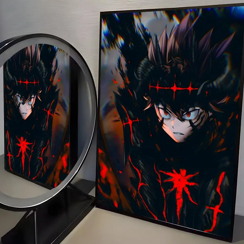 Waterproof HD Anime Art Poster - Self-Adhesive Fade-Resistant Wall Decor