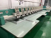 Used TAJIMA Industrial Embroidery Machine 20 Heads, 9 Needles Configurations, Servo Motor, Japan Origin - Image 2