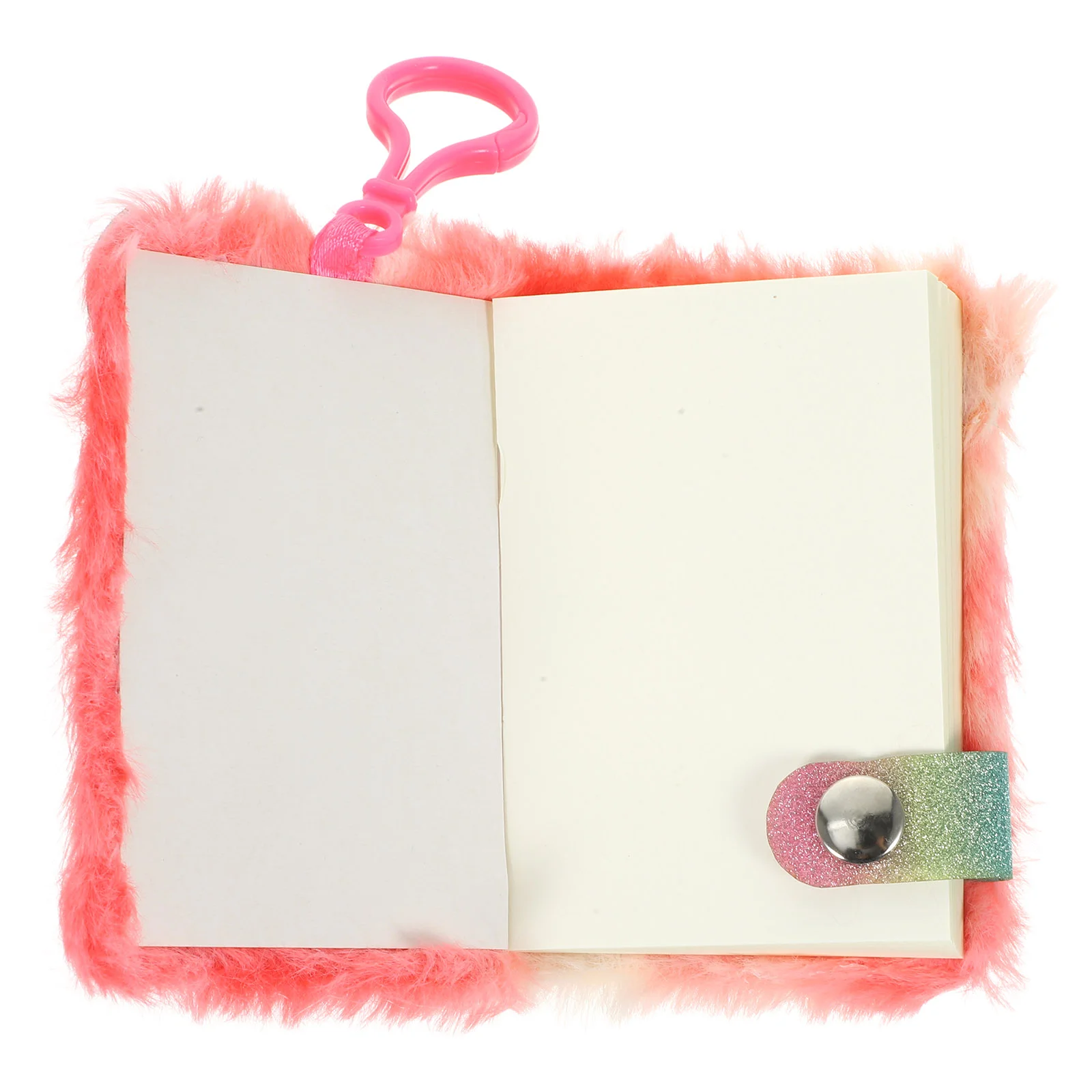 

Mini Pocket Notebook Keychain Rainbow Plush Daily Planner To Do List Notebook Time Management Planner Writing Notebook Journal