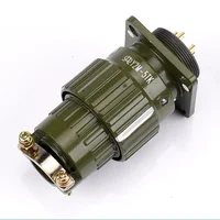 Y21M Series 2/3/4/5/7/10/14/16 Pin Fast Buckle Aviation Fixed Type Industrie Connector Plug Socket Male Female Army Green 5