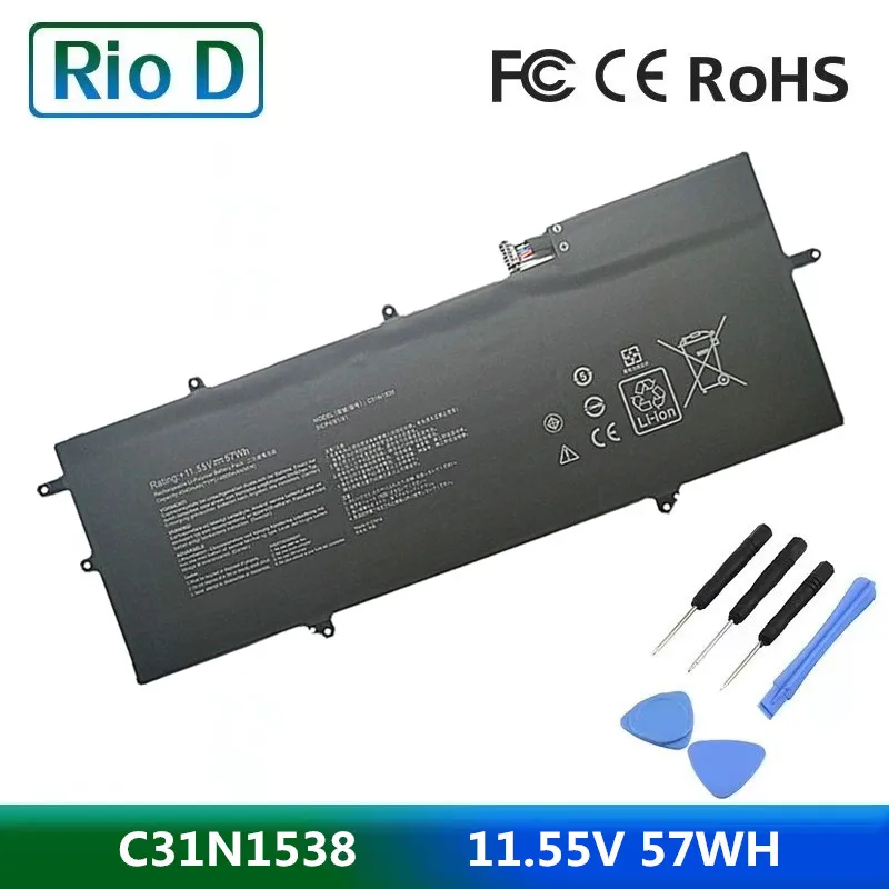 

New C31N1538 11.55V 57WH Laptop Battery for ASUS ZenBook Flip Q324UA UX360UA UX360UA-C4010T UX360UA-1C Q324UAK C31Pq9H