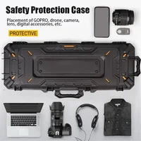 Tactical Protective Box Tool Bag Professional Organization of Work Tools Portable Pistol Hard Cases Waterproof Camera Storage 1