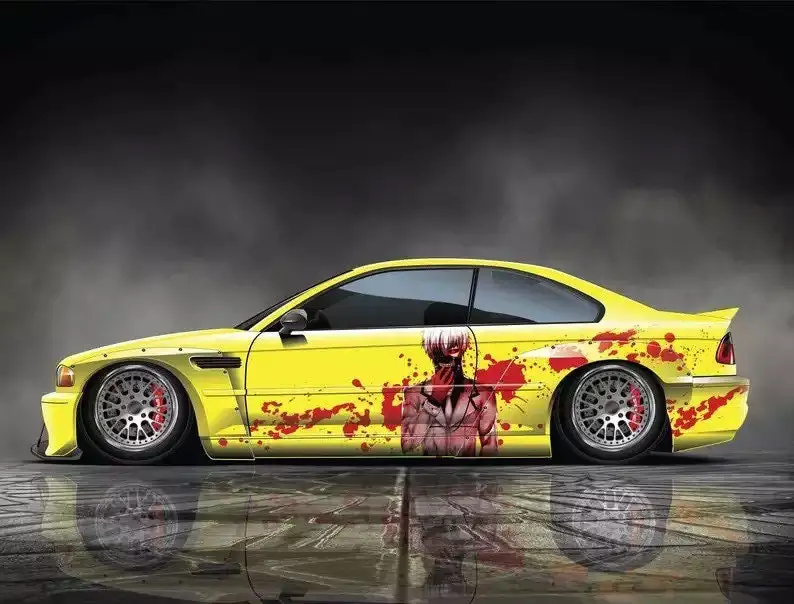 

Аниме Токийский Гуль тема наклейка для автомобиля SUVL большие транспортные средства японский высокое качество графика