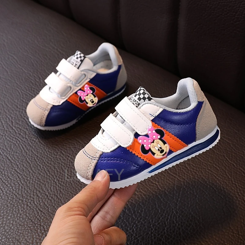 Hot Brand Kids Shoes Children's Mickey Minnie Sports Shoes Casual Pink For Girls Cartoon For Boys sports shoes,kids sneakers,kids shoes,kids sports shoes