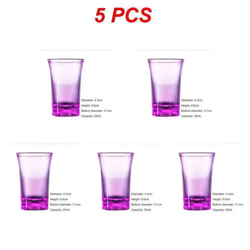 Purple 5pcs
