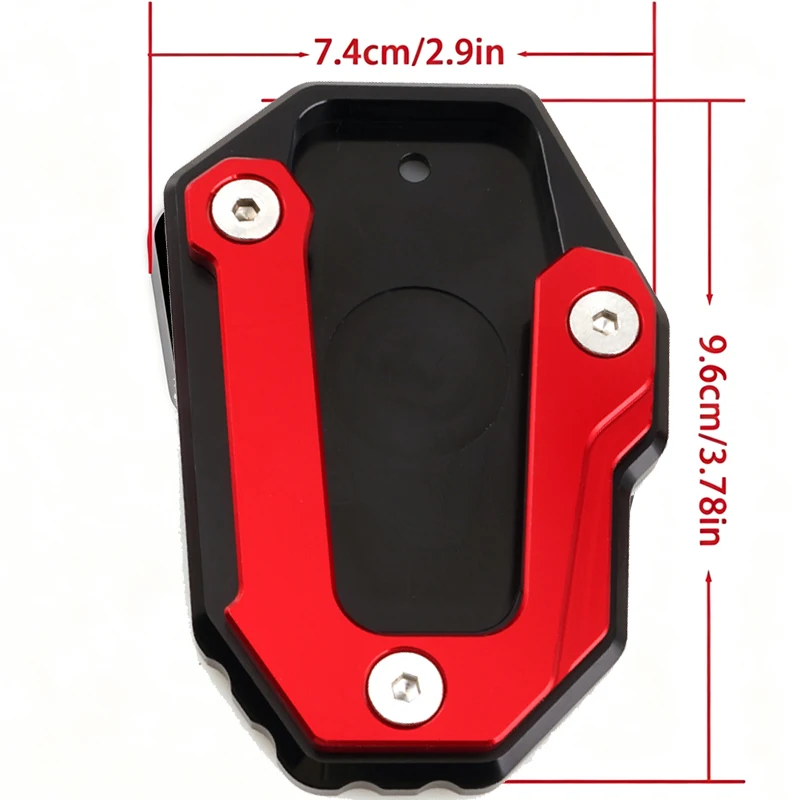 Nuovo Poggiapiede Laterale con Estensione per Ducati Multistrada 950 1100 1200 1200S/GT 1260 S V4S V4 V2 V2S - immagine 6