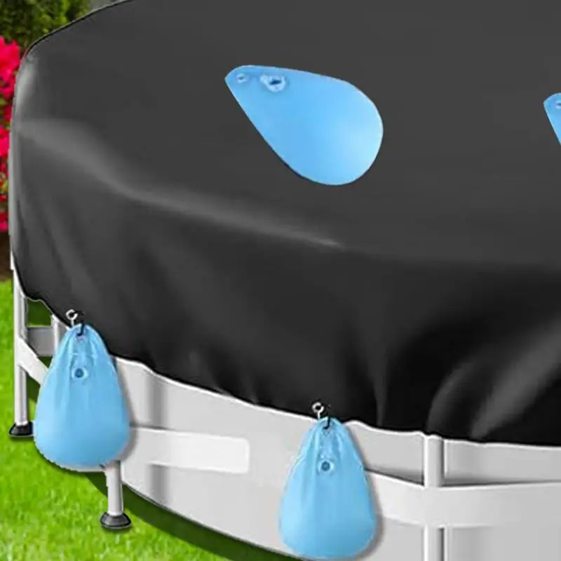 Lot De 12 Lests Pour Bâche De Piscine Avec Crochets, D'Eau En