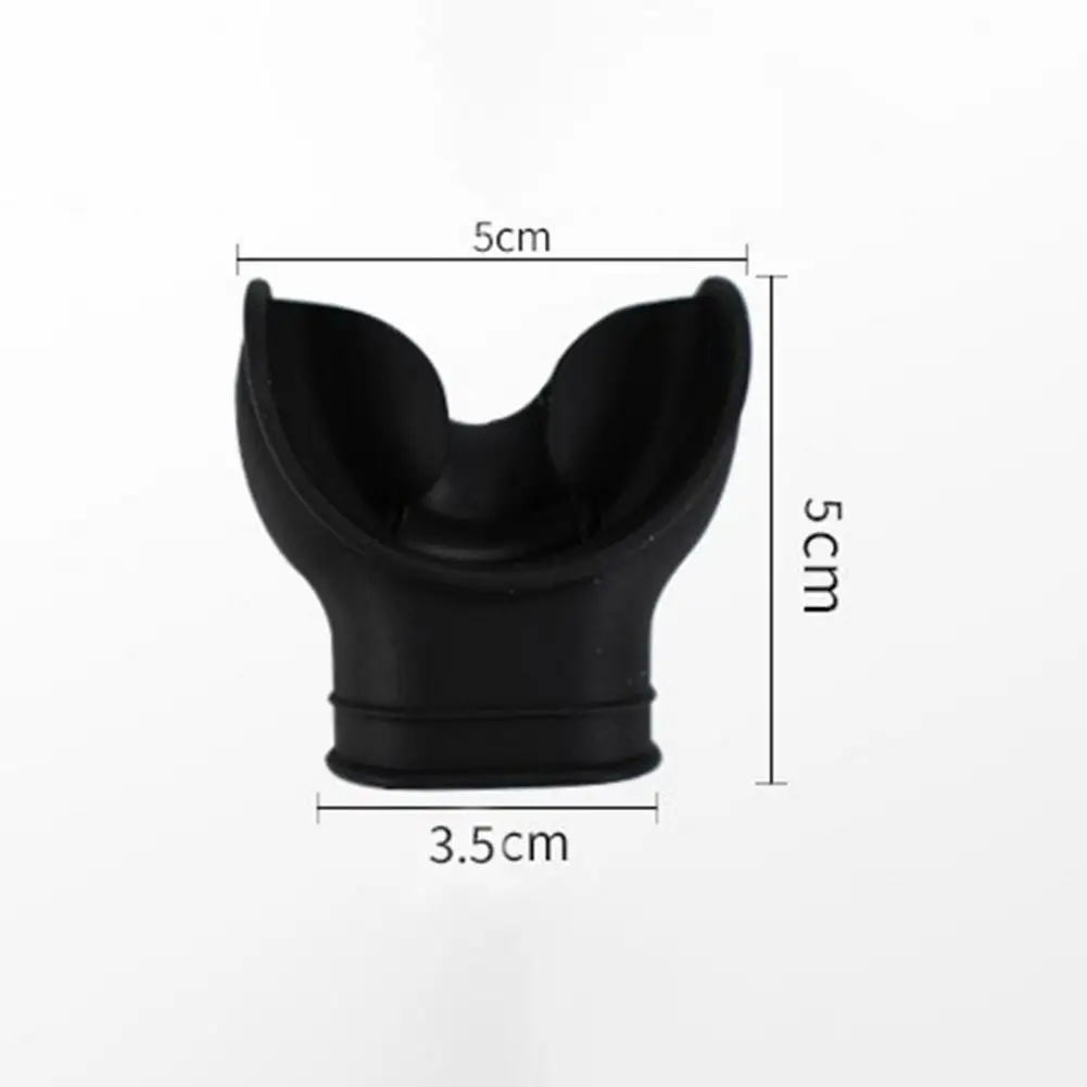 Silicone Scuba Diving Mouthpiece BPA Free Deep Snorkeling Underwater Mouthpieces Snorkel Regulator Mouthpiece Accessories 6