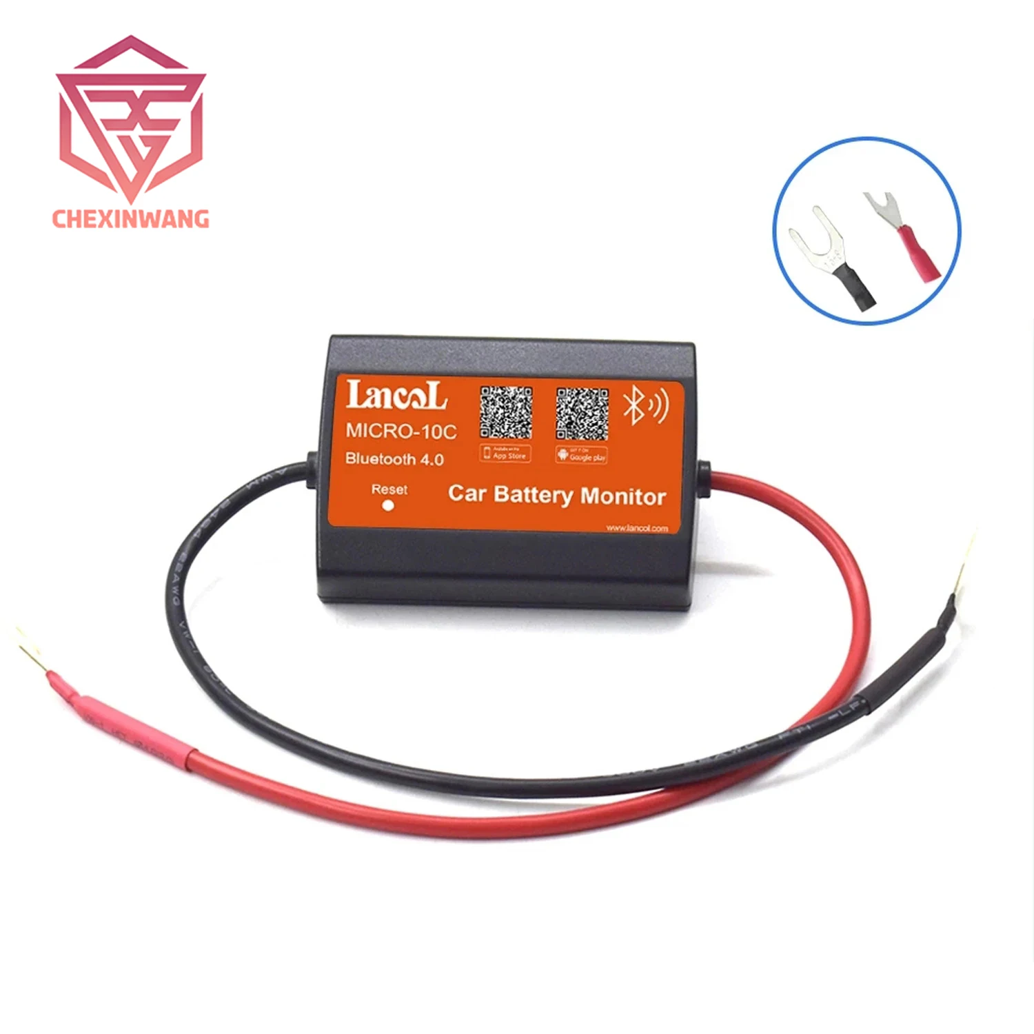 

Lancol MICRO-10 C New Version Bluetooth 12V Car Voltmetery Monitoring Car Tester Phone Show