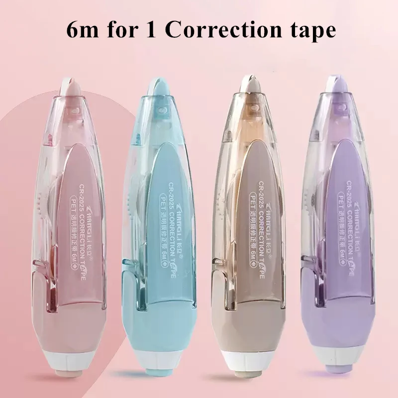 Correction Tape Press Type Kawaii Replaceable Refills White Out Corrector Band Student Japanese Stationery