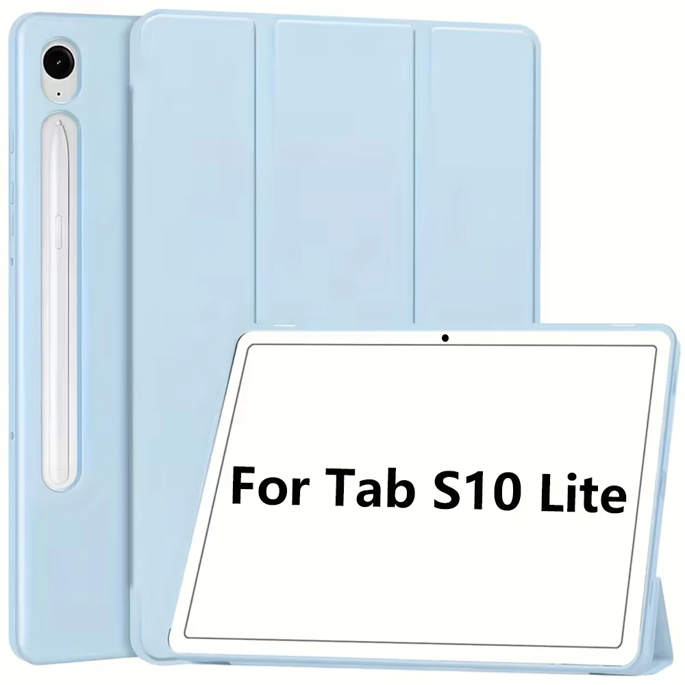 Soft TPU Tri-Fold Stand Protective Tablet Cover with Auto Wake/Sleep Feature, 10.9-Inch