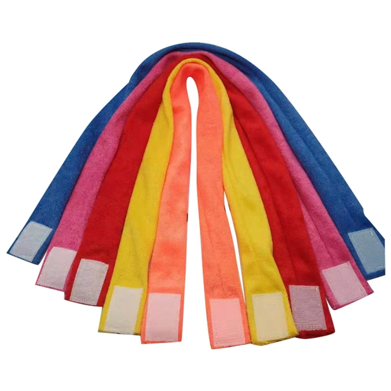 

5Pcs Towel Cloth Hair Band Towel Cloth Hair Band Yoga Women's Headband Comfortable Washing Exercise Yoga Women's Headband