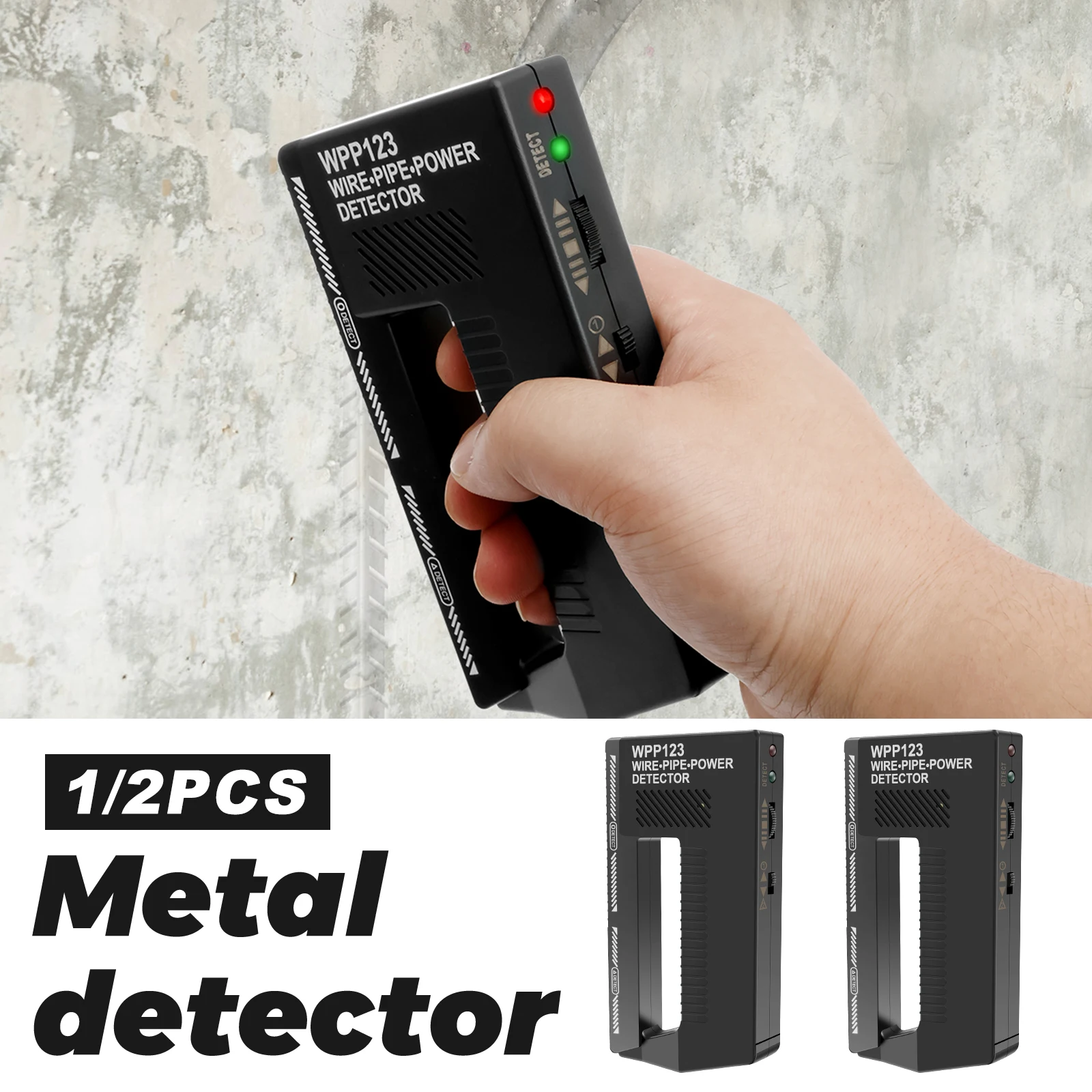 Handheld Wall Scanner for Metal Detection