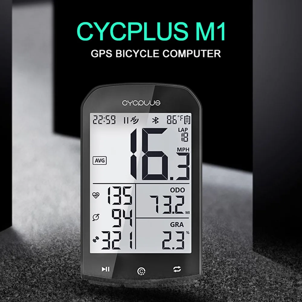 CYCPLUS M2 Wireless GPS Bicycle Computer Fan With ANT Bluetooth