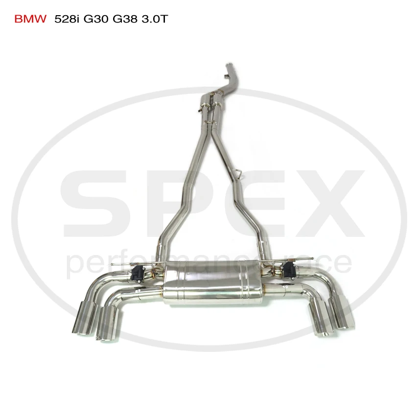 

SPEX Performance Exhaust Stainless Steel Valve Catback for BMW 528i G30 G38 3.0T Auto Remote Muffler Turbo Race Car System